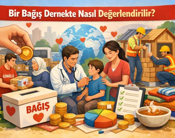 Bir Bağış Dernekte Nasıl Değerlendirilir?